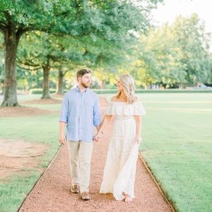 Ivory Floor Length Dress